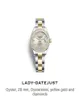 Present Ladies Watch 28mm for Datejust Es Diamonds Waterproof Self Winding Clock Zegarek Damski Montre Femme Luxe7562109