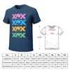 Men's Polos XCX T-shirt Summer Tops Edition Roupas hippie camisetas gráficas grandes e altas