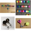 Diğer Festival Parti Malzemeleri 50pcs Rozet Reel Retractable Kayak Geçidi Kimlik Kart Tutucu Antilost Klip Ofis Okulu Supp Dhee6