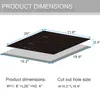 Elektrokocher 2 Brenner Induktion Cooktop Touchscreen vertikaler Home Cooker Herd ETL Zertifikat Haushaltsgeräte