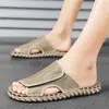 Sandals Ete Soft Sole Man's Beach Flip Flops White Shoes Lace Basketball Sneakers Sport Hypebeast Visitors Vietnam Beskets