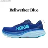 Hokahh Bondi 8 Clifton 9 Laufschuh Hokahhs Schuhe Carbon Free Menschen Harbor Mist Outer Space Frauen Herren Trainer Outdoor Sport Sneakers Bellwether Blau