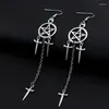 Dangle Ohrringe BX0C Punk Gothic Sty