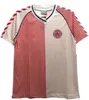 24-25 Laudrup M.Laudrup 86 87 Danmark Retro Football Shirt Eriksen Home Red Away White 1986 1987 HOJBJERG 4XL