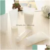 Packflaschen Großhandel klare leere nachfüllbare Plastikquetschern weiche Röhren Flaschenkappe Kosmetische Körper Lotion Shampoo 5ml-100ml Dro Dhacr