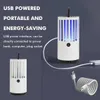 Mosquito Killer Lamps Outdoor electric mosquito repellent lamp LED ultraviolet mosquito repellent device USB charging mosquito repellent lamp YQ240417