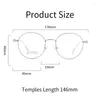 Lunettes de soleil Frames Momoja Ultra-Light Fashion Titanium Alloy Men's Retro Optical Small Face Prescription Fimeglass Women's Eyeglass 5112