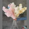 Dekorativa blommor 1PC Special Artificial Flower Lätt att upprätthålla faux silkdiy lätt böjda plastbröllopsrekvisita för hemmet