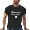 Męskie Polos Research Event 201 Kod QR T-shirt TOPS Edition Customs Projektuj własne owoce krosna męskie koszule