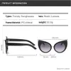 Sunglasses Trendy Cute Cat Eye Women Sunglasses Personality Catwalk Ladies Eyeglasses Cross Nose Bridge Sun Glasses Oculos De Sol Feminino