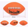 Light Up American Football Ball LED Taille 6 Glow in Dark Rugby Ball Match Night Training Ball For Training For Kids Youth 240408