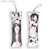 Keychains Lanyards Azur Lane HMS Sheffield Anime Schlüsselkette Dakimakura Mini Schlüsselbund kleiner Kissendekoration Anhänger süßer Otaku Geschenktüte Anhänger Y240417