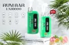 Vaporisateur jetable Vape Original Rum Bar 18000 Puffs 0% 2% 3% 5% 550mAh 21ml Dispositif préfabillé Vape Disposable Autorisé 15 couleurs