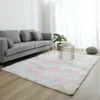 Mattor Anti-Slip Rug Machine Washable Carpet Soft Fluffy Tie-Dye Area Modern Star Design For Room Bedroom Kids Non-Slip