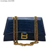 2024 Spring/summer Crocodile Pattern Womens Bag Fashion Trend Handbags Garden Handheld Shoulder