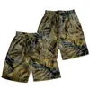 Shorts masculinos árvores de ferro masculino, tronco de natação casual praia de praia rápida nadar seco verde folhas de basquete punk homens