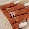 Cluster Rings 3Pcs/set Bohemia Enamel Color Finger For Women Stainless Steel Hollow Star Love Opening Luxury Female Jewelry Gifts