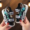 Breathable Sport Sandals Summer for Boys Casual Beach Shoe Comfortable Soft Sole Kids Shoes Fashion Nonslip Sandalias 240415