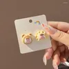 Boucles d'oreilles étalon drôle de dessin animé fruit nourriture bébé personate de mode carotte de la mode en résine de bijoux de bijouterie cadeaux pour femmes filles