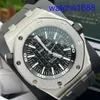 Swiss AP Wrist Watch Royal Oak Offshore Series Automatic Mechanical Mens Précision Steel Sports Lociers Gentleman Luxury Watch 15710ST