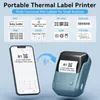 NIIMBOT B1 PORTABLE Label Printer Mini Thermal Self-Hehesive Sticker Printer Mobil Pocket Tag Pris UV Label Sticker Printer 240417