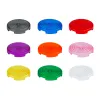 Haut-parleurs 9 couleurs Arcade Stick Remplacement des bouton-bouton Hitbox Button pour les bouchons de bouton-poussoirs mécaniques pour les bouchons de commutateurs Kailh / Cherry / TTC