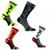 Chaussettes masculines 1 paire de sports respirants sportifs sueur-absorbant en nylon cyclisme usure de vélo professionnel résistant à la course à vélo