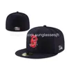 Ball Caps Fashion Fitted Hats Snapbacks Chapeau Men Men Ajustement Baskball Football All Logo Logo Summer Cottonoutdoor Sports broderie fl Dhltg