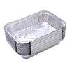 Sortez des conteneurs 10 pack en aluminium en aluminium Drip Pans Grease Grill douners pour attraper