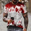 Herren-T-Shirts Sommer heißes Verkaufst-Shirt für Herren Casual 3D-Druck gedrucktes Muster T-Shirt für Hip-Hop-Persönlichkeit Mode Neuheit Runde NE