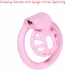 Mini Chastity Lock Male med 4 storlekar Ringar och nycklar Lätt hartsharts Chastity Device Vuxen Sissy Sex Toy BDSM Slave Bondable Bondage Devices