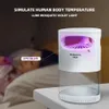 Mosquito Killer Lamps ASEPTIC Mosquito Lamp Portable USB BED BED MOSQUITO Eliminator Indoor biomimétique sûr Mosquito Eliminator YQ240417