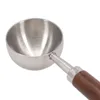 Кофе Scoops Walnut Spoon Home Kitchen Multi Part Part Название точное смешивание типов