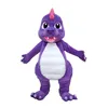 2024 Vendite a caldo Viola Dragon Mascot Suit di costumi da festa Halloween Abbigliamento da gioco Abbigliamento Halloween Adult News