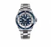 Top AAA High Quality Bretiling Men's Watch Super Ocean Avenger series automatic mechanical men's watch Blue Rubber belt Men Watches Sapphire Designer Wristwatches