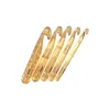5PcsSet 1215182025mm ABS Thickened Plastic Crystal Crochet Sweater Needle Knitting Tools Wool Tool 240411