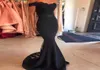 Designer Dark Navy Blue Maid of Honor Dresses Chiffon Lace Bridesmaid Dress Mermaid Wedding Guest Party Vestido Para Madrinha De C8565464