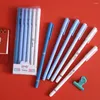 6pcs/set writing sendet student school siging stift press