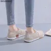 Zapatos casuales mocasines mujeres 2024 Slip de moda para plataformas Harajuku descalza Zapatillas Mujer