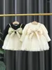 Robes de fille 2024 Robe de bébé mignonne 0-4 ans