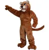 2024 Costumes de mascotte Panther Cougar de haute qualité