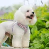 Hondenkragen Harnas met intrekbare riemen verstelbaar vest Set terug mesh Design Walking Tool voor papillons mini -honden