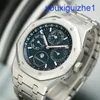 Fancy AP Wrist Watch Royal Oak Series Box Certificate 41mm Automatisk mekanisk kalender Mens Watch 26574st