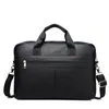 Портфели моды подлинная кожа тяжело для мужчин роскошные сумочки для ноутбуков сумки 15,6 дюйма офисного автобуса.