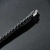 Bullet Nail Bracelet Roestvrijstalen gespannen Men Lederen armband