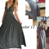 Casual Dresses Sexy Women Multiway Wrap Convertible Boho Maxi Club Red Dress Bandage Long Party Bridesmaids Infinity Ladies