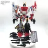 6 em 1 Superion HZX Transformation Toys Atualizar versão Ação Figura KO G1 Robot Aeronave IDW Modelo Boy Kids No Box 240408