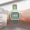 Armbandsur lyxiga LED -vattentäta handledskvinnor tittar på analog digital militär sport automatisk lysande klocka män mekaniska D240417