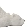 Acessório de banho Conjunto de urso polar Banheiro Tampa de parafuso decorativo Substituição de presente criativa Parte adorável decoração do banheiro ornamento