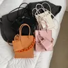 Sac en acrylique Candy Color Chain Designer Mini Pu Leather Crossbody Sacs pour les femmes 2024 Hiver à la tendance des sacs à main